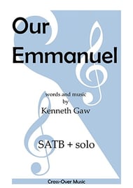 Our Emmanuel SATB choral sheet music cover Thumbnail